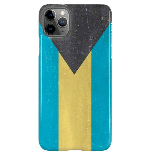 Bahamas Flag Distressed iPhone 11 Pro Max Lite Case