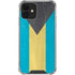 Bahamas Flag Distressed iPhone 12 Clear Case