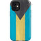 Bahamas Flag Distressed iPhone 12 Mini Impact Case