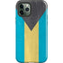 Bahamas Flag Distressed iPhone 12 Pro Impact Case
