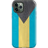 Bahamas Flag Distressed iPhone 12 Pro Max Impact Case