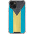 Bahamas Flag Distressed iPhone 13 Clear Case