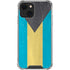 Bahamas Flag Distressed iPhone 14 Clear Case