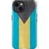 Bahamas Flag Distressed iPhone 14 Plus Impact Case
