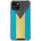 Bahamas Flag Distressed iPhone 15 Plus Clear Case