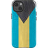 Bahamas Flag Distressed iPhone 15 Impact Case