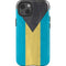 Bahamas Flag Distressed iPhone 14 Impact Case