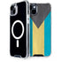Bahamas Flag Distressed iPhone 15 Plus MagSafe Case