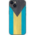 Bahamas Flag Distressed iPhone 15 Plus Skin