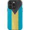 Bahamas Flag Distressed iPhone 14 Pro Impact Case