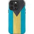 Bahamas Flag Distressed iPhone 14 Pro Impact Case