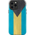 Bahamas Flag Distressed iPhone 14 Pro Max Impact Case