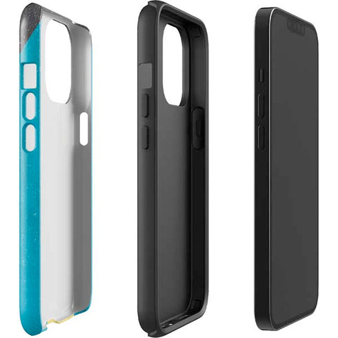 Bahamas Flag Distressed iPhone 15 Pro Max Impact Case