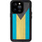 Bahamas Flag Distressed iPhone 15 Pro Waterproof Case