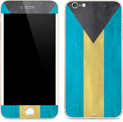 Bahamas Flag Distressed iPhone 6/6s Plus Skin