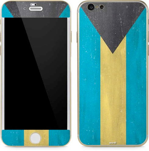 Bahamas Flag Distressed iPhone 6/6s Skin