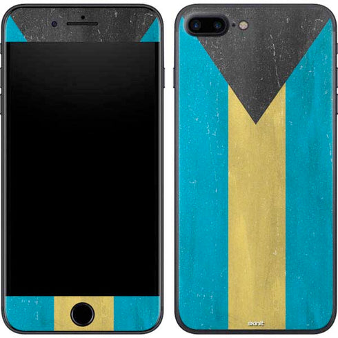 Bahamas Flag Distressed iPhone 7 Plus Skin