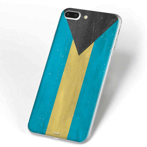 Bahamas Flag Distressed iPhone 7 Plus Skin
