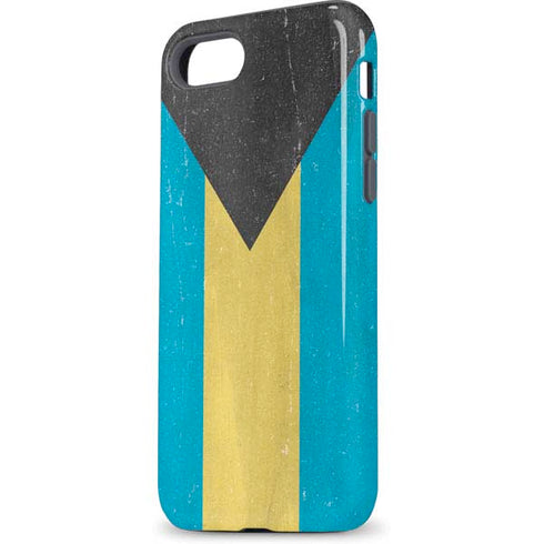 Bahamas Flag Distressed iPhone 7 Pro Case