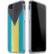 Bahamas Flag Distressed iPhone SE (2nd & 3rd Gen) Clear Case