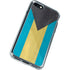 Bahamas Flag Distressed iPhone SE (2nd & 3rd Gen) Clear Case