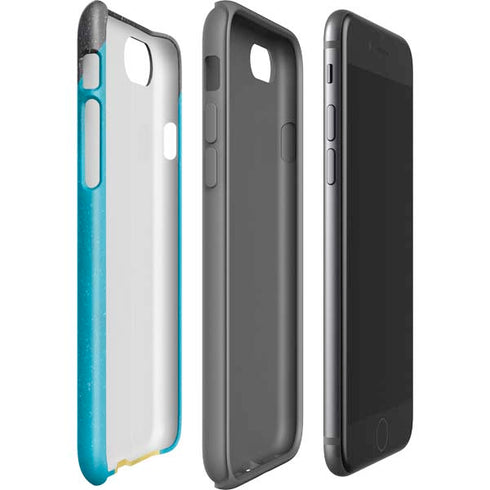 Bahamas Flag Distressed iPhone SE (2nd & 3rd Gen) Pro Case