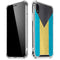 Bahamas Flag Distressed iPhone XR Clear Case