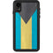 Bahamas Flag Distressed iPhone XR Waterproof Case