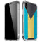 Bahamas Flag Distressed iPhone XS Max Clear Case