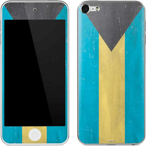Bahamas Flag Distressed Apple iPod Skin