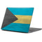 Bahamas Flag Distressed Apple MacBook Pro 13-inch Skin