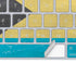 Bahamas Flag Distressed Magic Keyboard Skin
