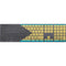 Bahamas Flag Distressed Magic Keyboard with Numeric Keypad Skin