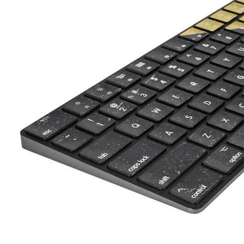Bahamas Flag Distressed Magic Keyboard with Numeric Keypad Skin