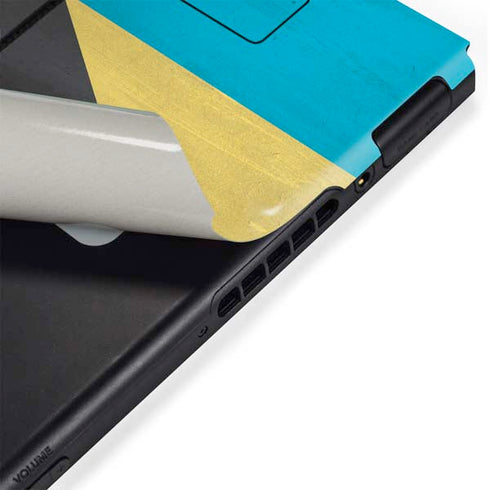 Bahamas Flag Distressed Nintendo Switch Bundle Skin