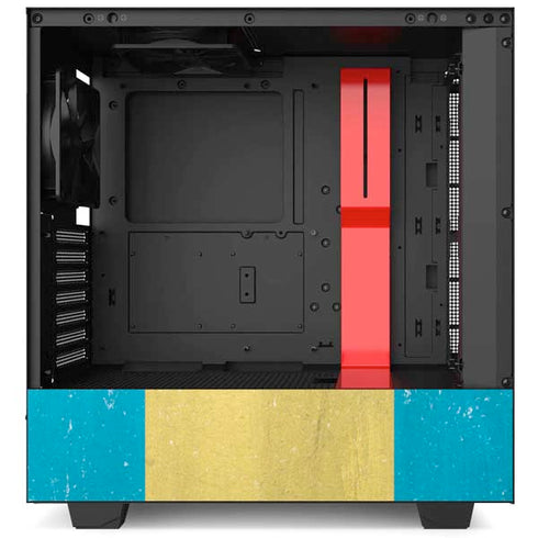 Bahamas Flag Distressed NZXT H510 Compact ATX Mid-Tower Case Skin