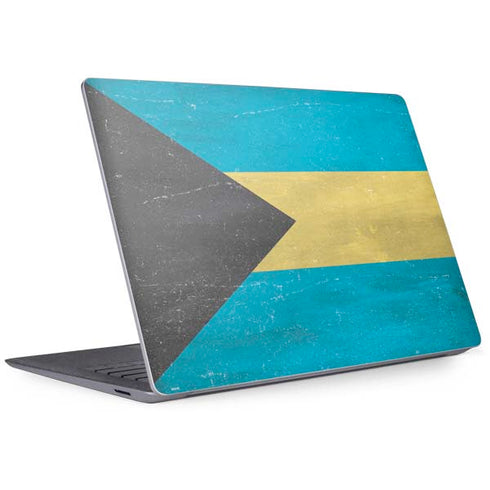 Bahamas Flag Distressed Surface Laptop 3 13.5in Skin