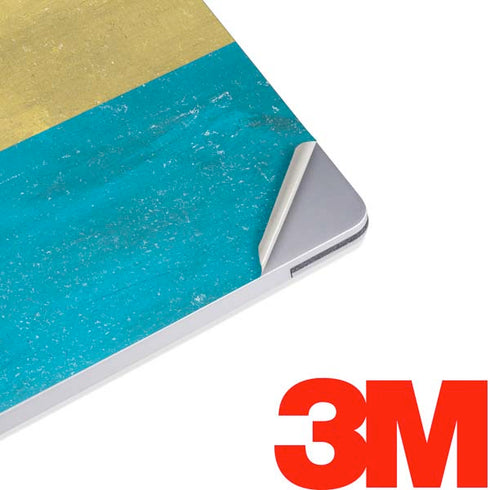Bahamas Flag Distressed Surface Laptop 3 13.5in Skin