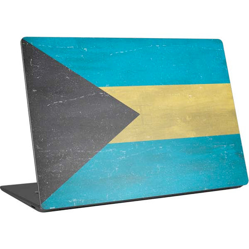 Bahamas Flag Distressed Surface Laptop 4 15in Skin