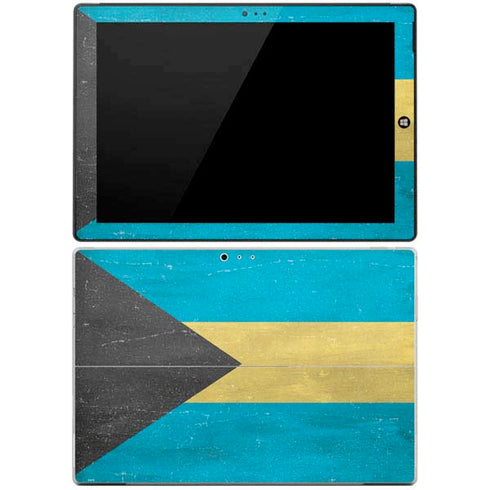 Bahamas Flag Distressed Surface Pro 3 Skin