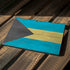 Bahamas Flag Distressed Surface Pro 7 Skin
