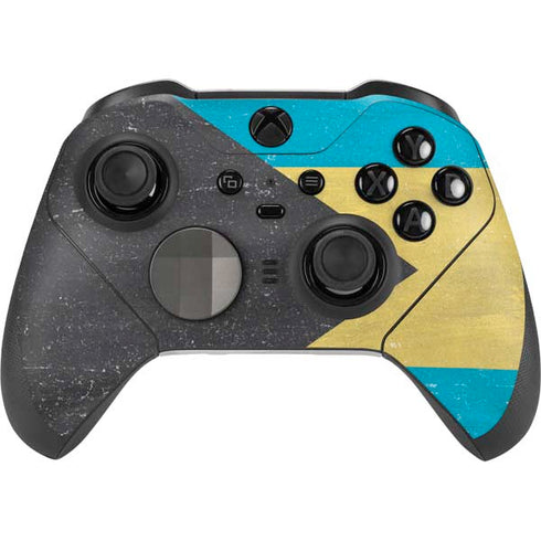 Bahamas Flag Distressed Xbox Elite Wireless Controller Series 2 Skin