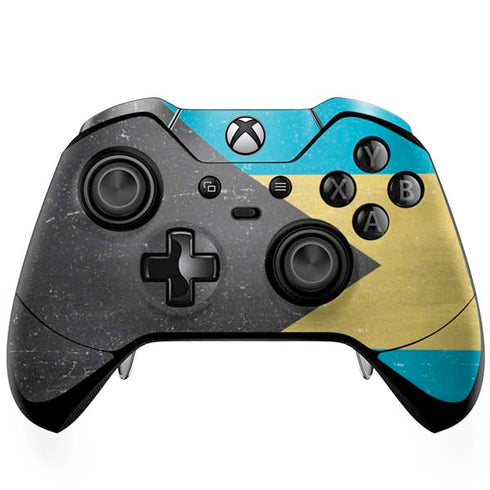 Bahamas Flag Distressed Xbox One Elite Controller Skin