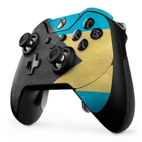 Bahamas Flag Distressed Xbox One Elite Controller Skin