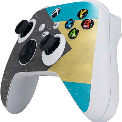 Bahamas Flag Distressed Xbox Series S Controller Skin