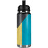 Bahamas Flag Distressed YETI Rambler 26oz Bottle Skin