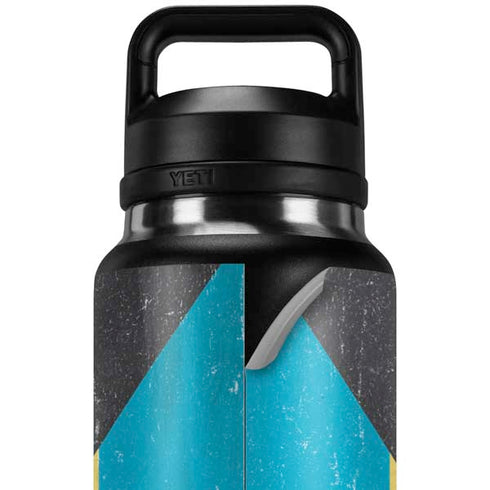 Bahamas Flag Distressed YETI Rambler 36oz Bottle Skin
