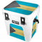 Bahamas Flag Distressed YETI Roadie 24 Hard Cooler Skin