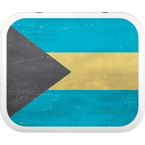 Bahamas Flag Distressed YETI Roadie 24 Hard Cooler Skin