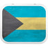 Bahamas Flag Distressed YETI Roadie 24 Hard Cooler Skin